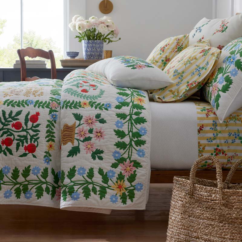 Helena Quilted Sham - Multi, Standard