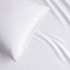 Classic Smooth Wrinkle-Free Sateen Fitted Bed Sheet - Creme, Queen