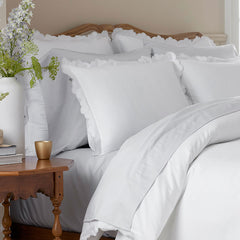 Classic Smooth Sateen Solid Comforter - Light Gray, Twin/Twin XL