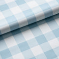 Ditsy Gingham Traditional Wallpaper - Blue, Swatch