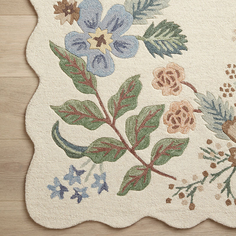 Silhouette Wool Rug - Cream, 8' x 10'
