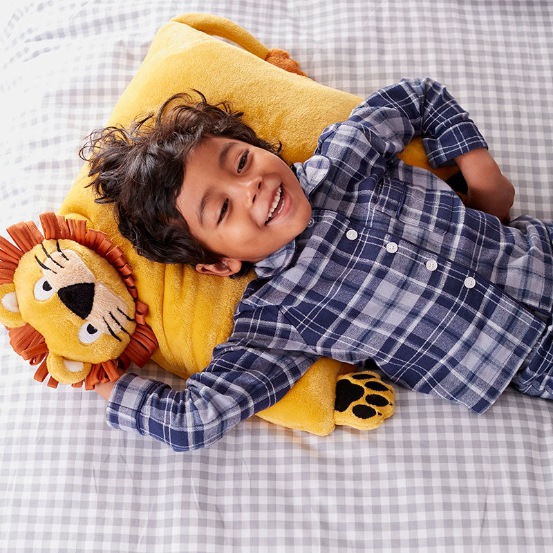 Plush Character Pillow - Lion
