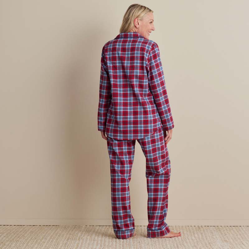 Family Flannel Women's Button-Down Pajama Set - Nantucket, XXXL