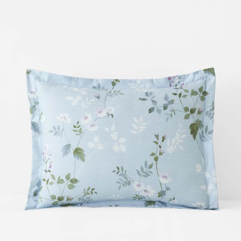 Wispy Meadow Premium Smooth Wrinkle-Free Sateen Sham - Blue Multi, King