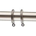 .75" Drapery Rings, Set of 10 - Pewter, OS