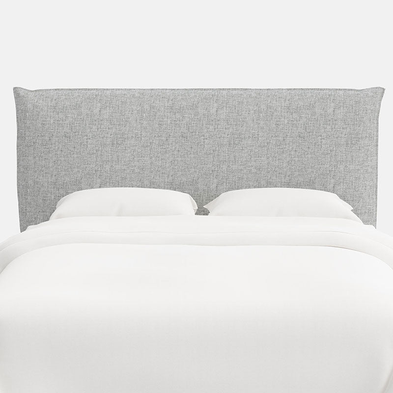 Sutton Textured Linen Headboard - Pumice, Twin