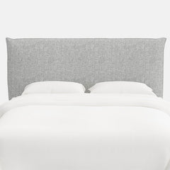 Sutton Textured Linen Headboard - Pumice, Cal King