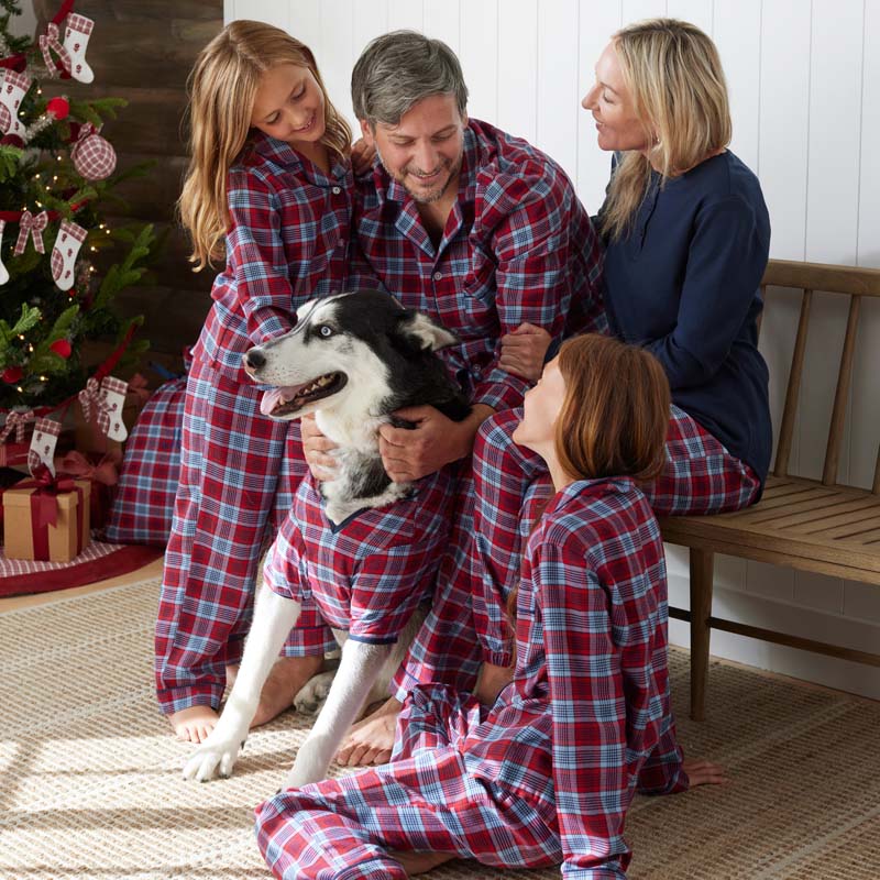 Family Flannel Men's Button-Down Pajama Set - Nantucket, XL