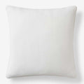 Velvet Decorative Square Pillow Cover - Cream,  24 in. x 24 in.