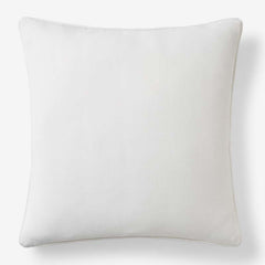 Velvet Decorative Square Pillow Cover - Cream,  24 in. x 24 in.