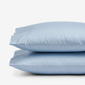 Classic Smooth Sateen Solid Pillowcase Set - Light Blue, Standard