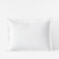 Luxe Ultra-Cozy Cotton Velvet Flannel Sham White, Standard