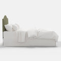 Saddle Textured Linen Headboard - Laurel, Full