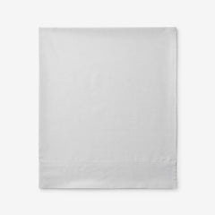Premium Cool Supima® Cotton Percale Flat Bed Sheet - Pearl Gray, King/Cal King
