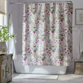 Bloom Meadow Classic Smooth Sateen Shower Curtain - Blush