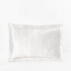 Putnam Cotton Matelassé Pillow Cover - Ivory