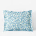 Joyful Floral Classic Smooth Sateen Sham - Blue, King