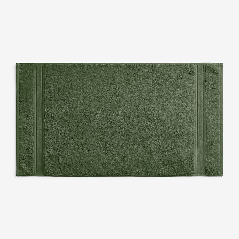 Turkish Cotton Bath Mat - Marsh Green, 20 in. x 36 in.