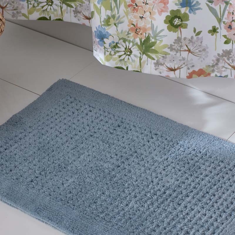 Mirage Bath Rug - Smoky Blue, 30 in. x 50 in.