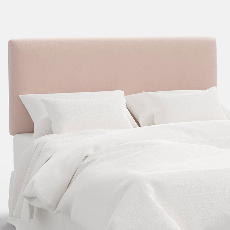 Tribeca Velvet Headboard - Blush