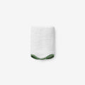 Scalloped Edge Washcloth - Green