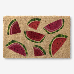 Summer Novelty Coir Doormat - Watermelon, 18 in. x 30 in.