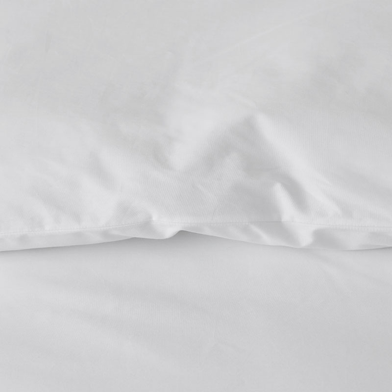 Solid Border Classic Cool Cotton Percale Sham - Slate Blue, Standard