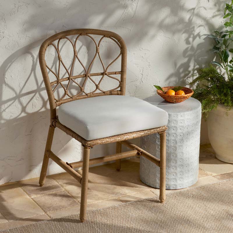 Contour Chair Cushion - Pumice, 21 in . x 19 in.