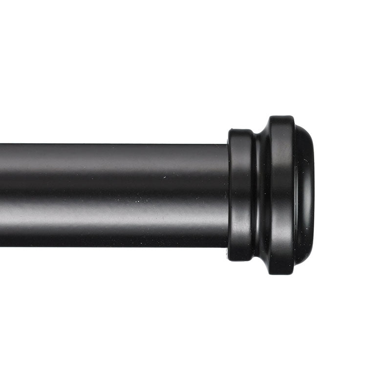 Spile Finial and 1" diameter Rod Set - Black, 96"