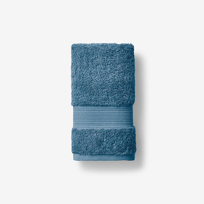 Regal Egyptian Cotton Hand Towel - Ocean Blue
