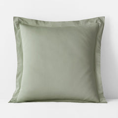 Classic Smooth Rayon Made From Bamboo Sateen Sham - Tarragon, Euro