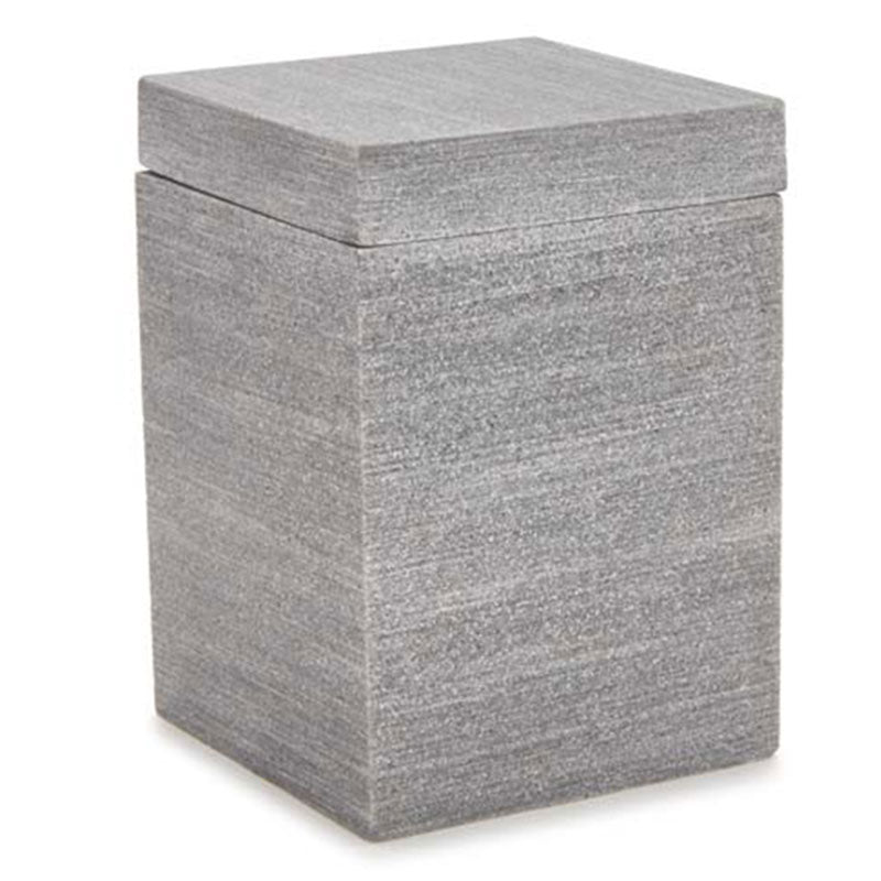 Modern Cotton Jar - Gray
