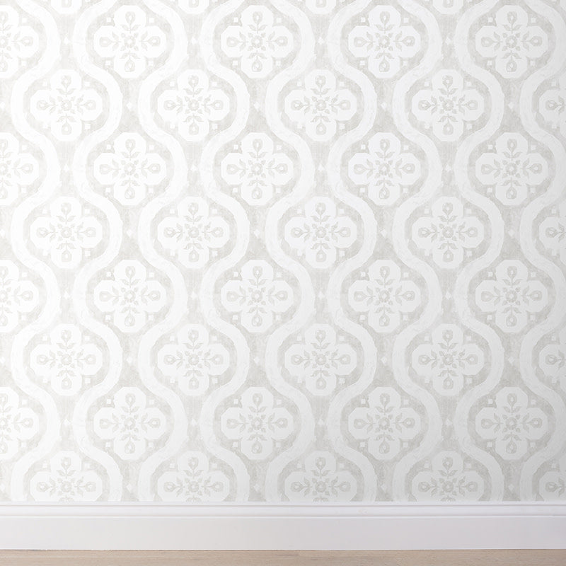 Chateau Removable Wallpaper - Platinum, Roll