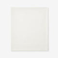 Premium Cool Organic Cotton Percale Flat Bed Sheet - Ivory, Twin/Twin XL