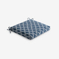 Replacement Knife Edge Chair Cushion - Voyage Indigo, 18 in. x 18 in.