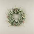 Pink Berries & Lamb’s Ear Wreath