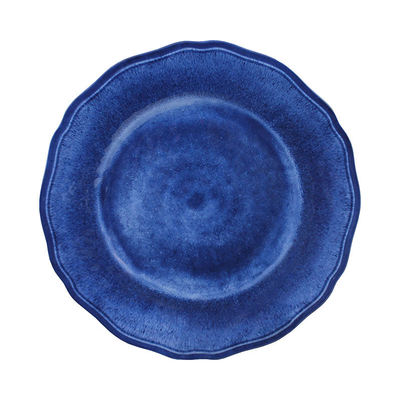 Campania Melamine Dinner Plates, Set of 4 - Blue