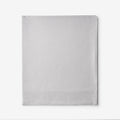 Classic Cool Cotton Percale Flat Bed Sheet - Gray Smoke, King