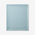 Premium Cool Supima® Cotton Percale Flat Bed Sheet - Slate Blue, King/Cal King