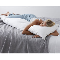 Feather and Down Body Pillow Insert