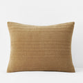Line Stitch Velvet Quilted Sham - Gold, Standard