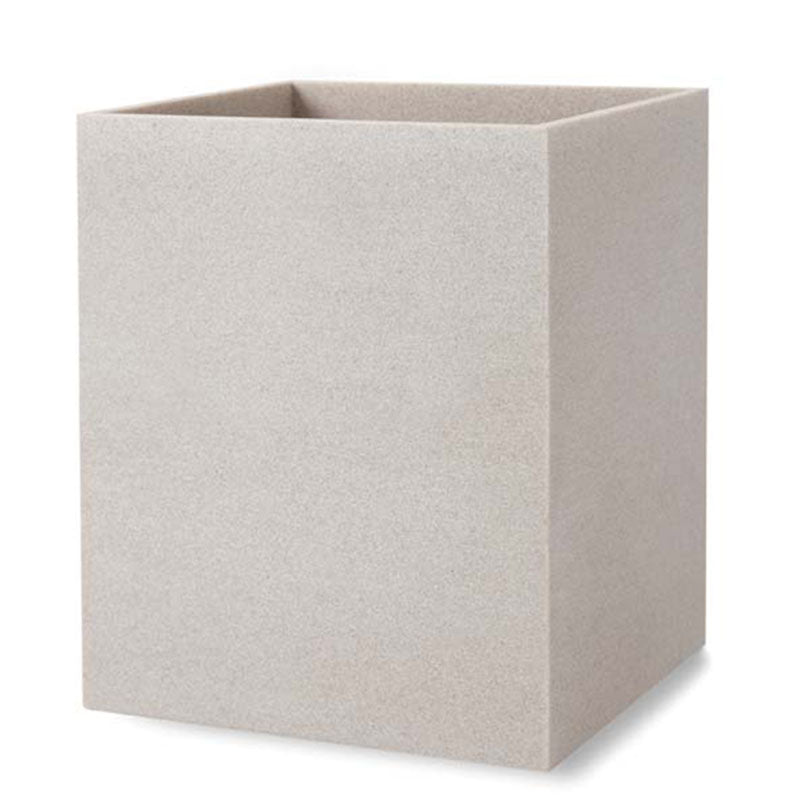 Modern Waste Basket - Ivory