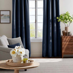 Velvet Decorative Square Pillow Cover - Indigo,  24 in. x 24 in.