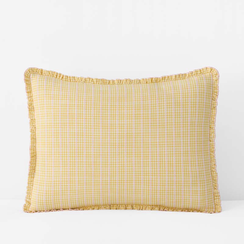Classic Plaids Yarn-Dyed Cotton Sham - Soho Plaid, Standard