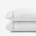 Hewett Luxe Smooth Egyptian Cotton Sateen Pillowcase Set - Taupe, King