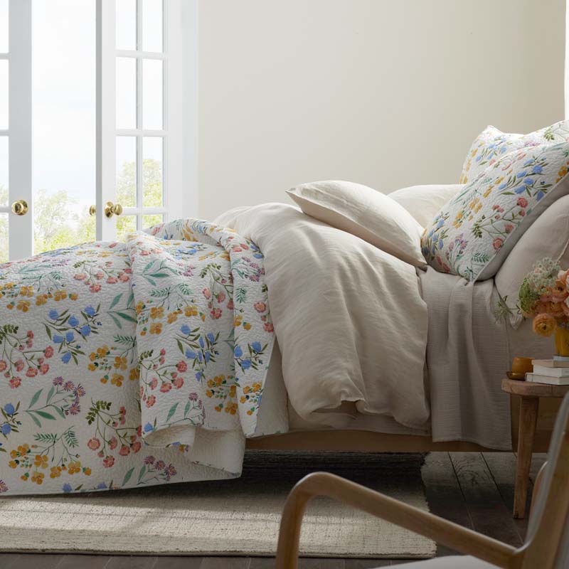 Lolitah Quilted Sham - Multi, Euro