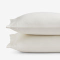 Classic Ultra-Cozy Cotton Velvet Flannel Pillowcase Set - Ivory, Standard
