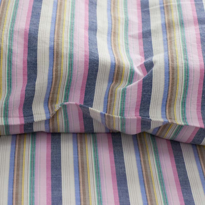 Yamika Stripe Duvet Cover - Multi, Full/Queen