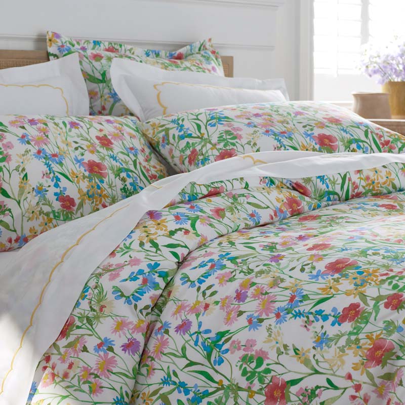 Garden Symphony Classic Cool Cotton Percale Comforter - Multi, King/Cal. King
