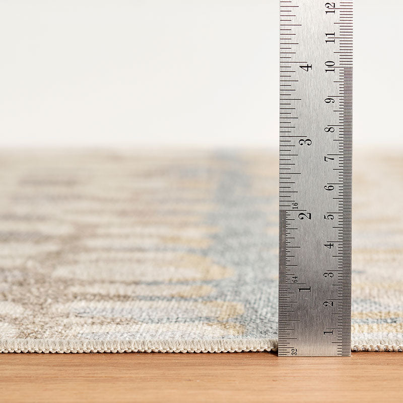 Paint Chip Washable Rug - Natural, '4 x '6